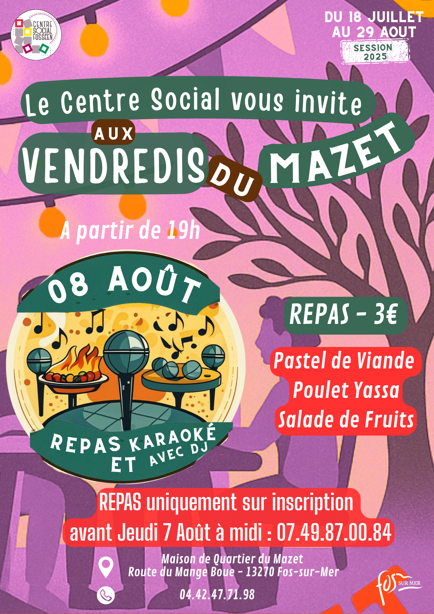 logo centre social fosséen