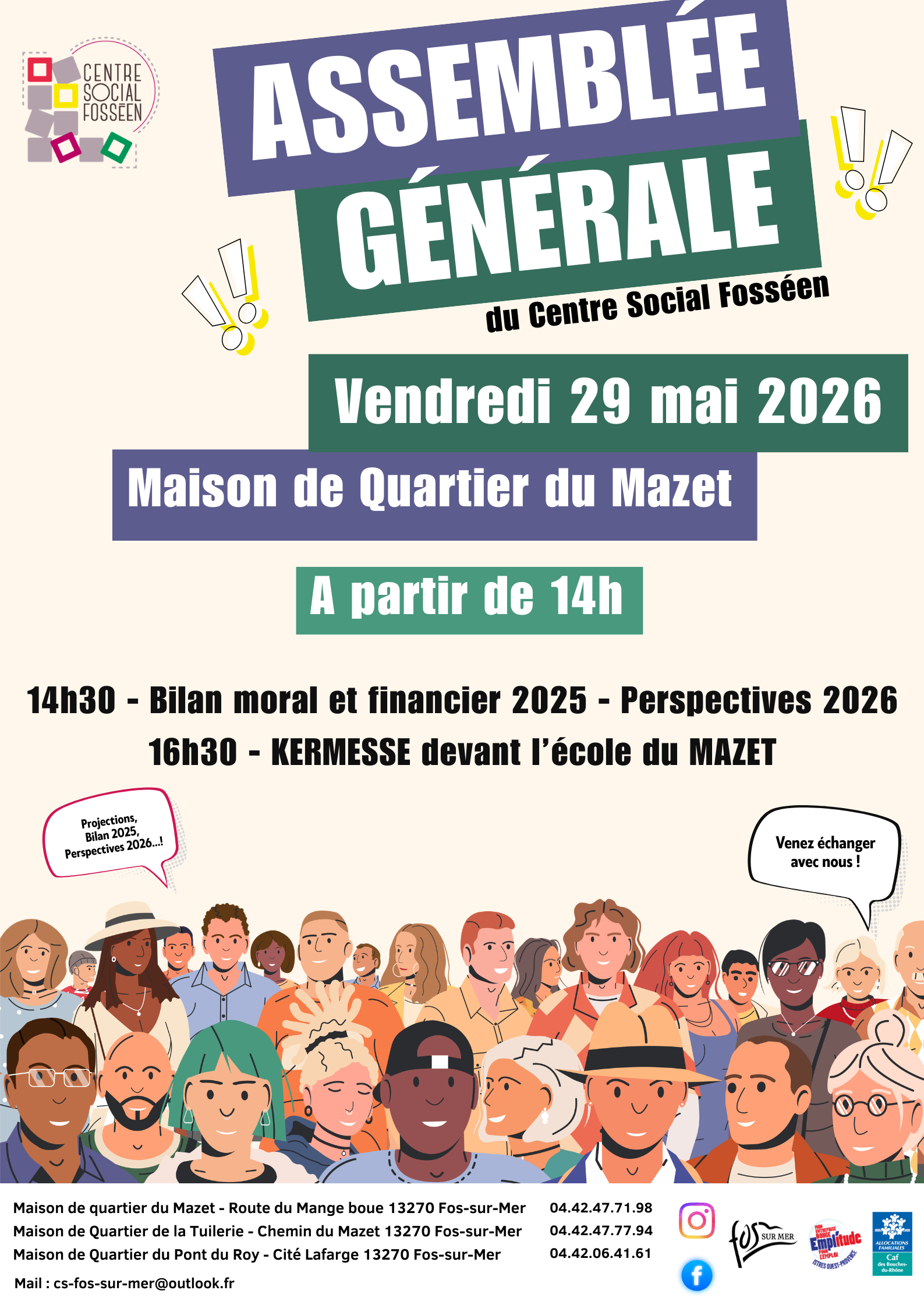 logo centre social fosséen